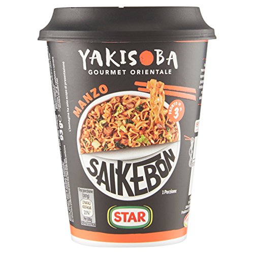 Star - Yakisoba Saikebon Manzo - 4 Confezioni Da 93 G [372 G]