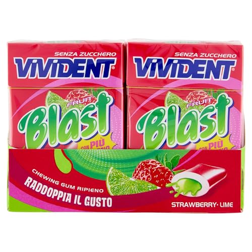 D01122 Vivident Blast Fruit Ast. (20Pz)