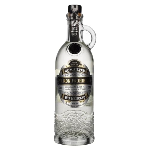El Ron Prohibido Rum Silver Ron Mexicano 40% Vol. 0,7L