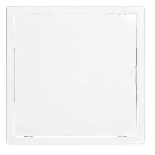 Miratic Sportello Ispezione Cartongesso Per Contatori Dell'Acqua Sifoni O Valvole Sportello Contatore Acqua In Abs Colore Bianco Botola Ispezione Cart