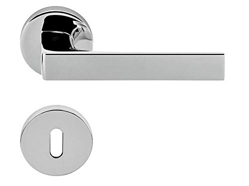 Maniglia Per Porte Interne Colombo Design Modello Robocinque Id61R Cromo Lucido