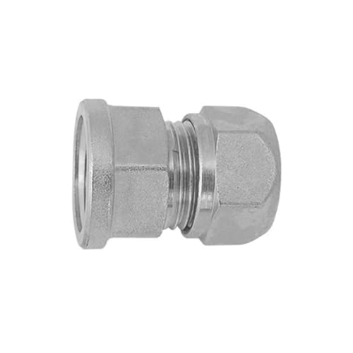 Raccordo Diritto F Per Tubo Multistrato A Stringere Tiemme 1/2 X20Mm