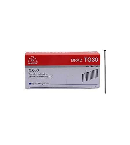 Punti Per Inchiodatrice Pneumatica Con Testa Galvanizzata. Misura 1X1,25 Mm.