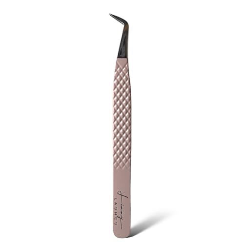 Linny Lashes Pinzette Professionali Per Ciglia Per Estensione Ciglia, Pinzette Di Alta Qualità Per Volume E Ciglia Classiche (Boot Tweezer)