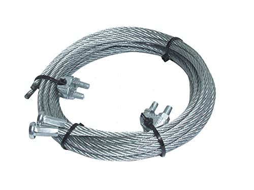 Coppia Cavi Per Porta Basculante Mm.4 Mt.3