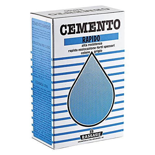 Cemento Rapido In Polvere Fissaggio Di Infissi, Inferriate, Zanche E Porte Blindate, Canaline, Scatole Elettriche E Tubazioni, E Tutti I Casi Dove Si