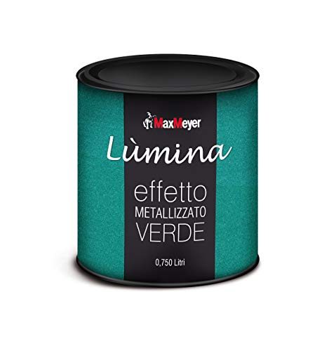 Maxmeyer Finitura Metallizzata Per Interni Velatura Verde 0,75 L