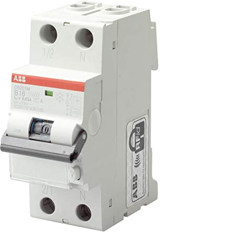 Abb Ds201 Int.Diff.Magn. 6Ka 1P+N Ac C25 30Ma, White