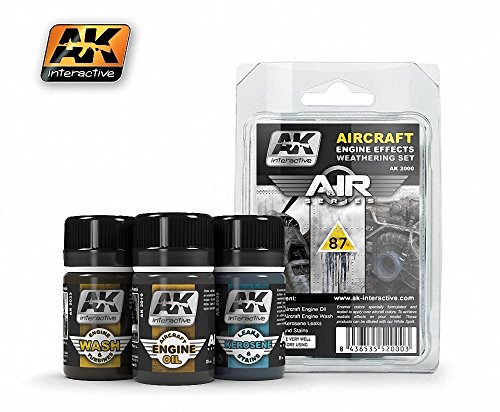 Ak Interactive - Aircraft Engine Effects Weathering Set