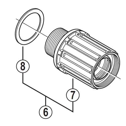 Núcleo Buje Completo Fh-M640