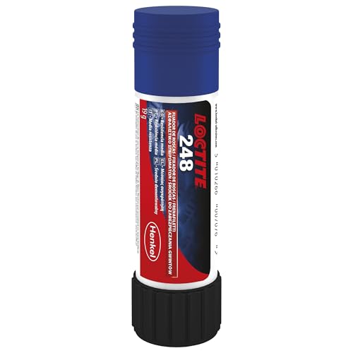 Loctite 248, Frenafiletti Media Resistenza, Frenafiletti Stick Per Applicazioni Industriali E Professionali, Frenafiletti Per Assemblaggi Metallici, 1