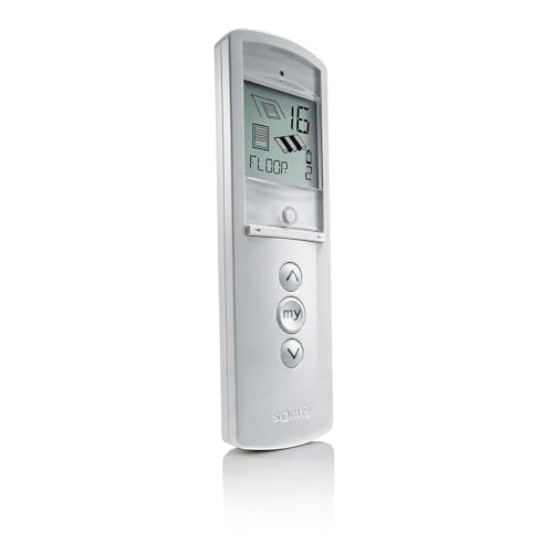Somfy 1811020 - Telis 16 Rts Pure | Telecomando Senza Fili | Radio Rts | Schermo Lcd | Per Ordinare 16 Motori O 16 Gruppi Di Motori Radio Rts