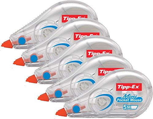 Tipp-Ex - Mini Correttore A Nastro 5 Mm X 5 M, Confezione Risparmio