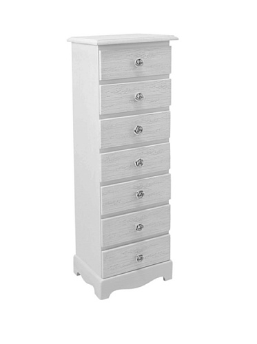Vintage Line Cassettiera Blanc 7C Bianco