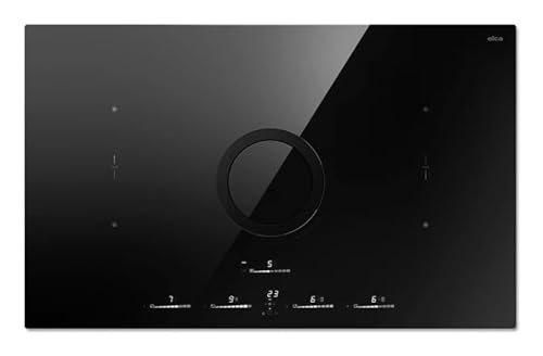 Elica Nikolatesla Switch Glow Evo Bl/A/83 Nero Da Incasso 83 Cm Piano Cottura A Induzione 4 Fornello(I)