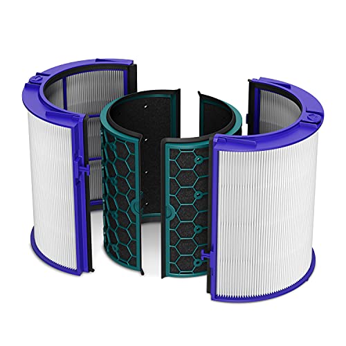 Vioks Set Di Filtri Di Ricambio A 360° Per Filtro Dysоn Hot And Cool 969048-02 Per Purificatore D'Aria Hp04 Tp04 Dp04 Tp05 Hp05 Hp05 / Purificatore D'