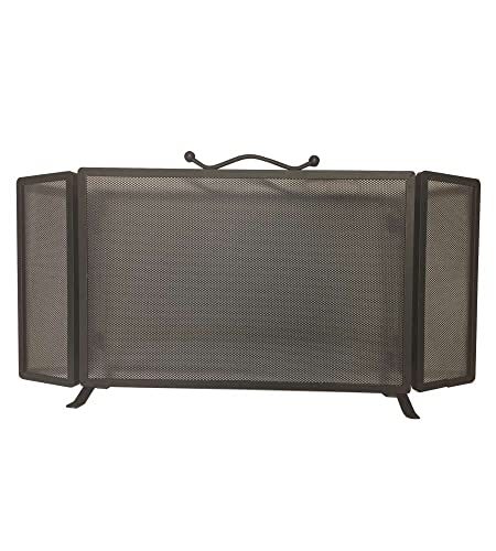 Parascintille Camino 100 Cm Ferro Battuto