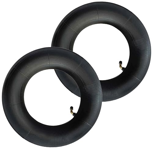 Uqtuko Camera D'Aria Per Carriola 4,80/4,00-8, 2 Pezzi Camere D'Aria Per Carriole Con Valvola Pneumatica Tr87 Per Carriole, Carrelli Da Giardino, Tosa
