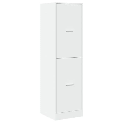 Vidaxl Armadietto Da Farmacia Bianco 40X41X144,5 Cm In Truciolato, Mobile Da Farmacia, Arredamento Da Farmacia, Mobile Con Cassetti Da Farmacia