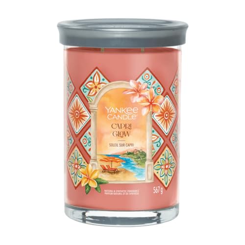 Candela Profumata | Tumbler Grande Capri Glow | Candele A Lunga Combustione