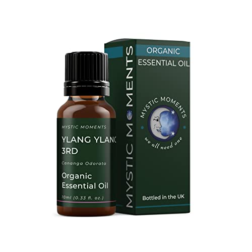 Mystic Moments Ylang Ylang 3Rd Olio Essenziale Organico – 10 Ml – 100% Puro