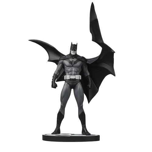 Mcfarlane Toys - Dc Direct Batman By Jorge Jimenez (Batman Nero E Bianco) Statua In Resina, Scala 1:10