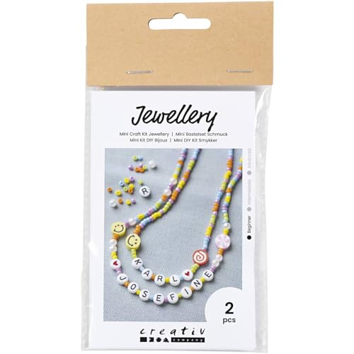 Creativ Diy Jewellery Kit - Necklaces - Beads - 2 Pcs