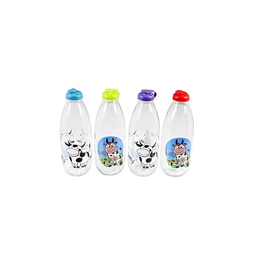 Bottiglia Latte Decoro Lt1