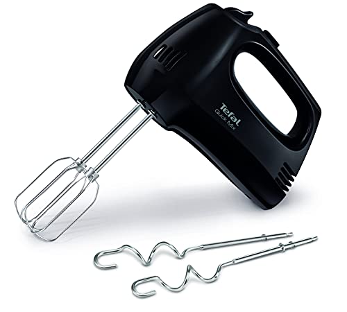 Tefal Ht3108 Sbattitore Manuale 300W Nero Sbattitore