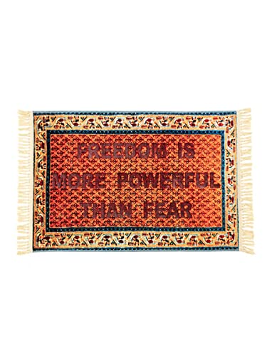Seletti Tappeto In Poliestere Burnt Carpet #5-Diversity Cm 80X120