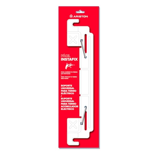 Ariston - Instafix, Supporto Universale Per Termosifone, Accessorio Di Montaggio E Strumenti Fai Da Te Per L'Installazione Di Scaldabagno Elettrico, P