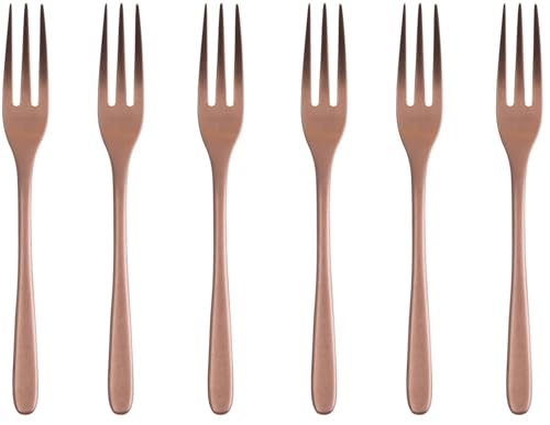 Sambonet - Confezione Regalo 6 Forchette Dolce Taste Vintage Pvd Copper