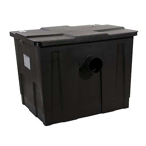 Aquaforte Mbf-350 - Filtro Multicamera, Dimensioni 54 X 40 X 40 Cm, Capacità Ottima Dello Stagno 12 M³ Senza Pesci, Portata Ottima 8 M³/H, Pulito, Ada