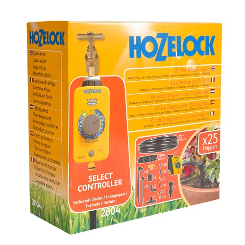 Hozelock Kit Di Irrigazione Automatico 25 Vasi E Programmatore Di Irrigazione Ac Plus