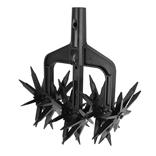 Depisuta Aeratore Da Prato, Coltivatore Rotante 2In1 E Motozappa Da Giardino Scarificatore Per Terreno Da Giardino Scarificatore Ventilato Zappa Rotan
