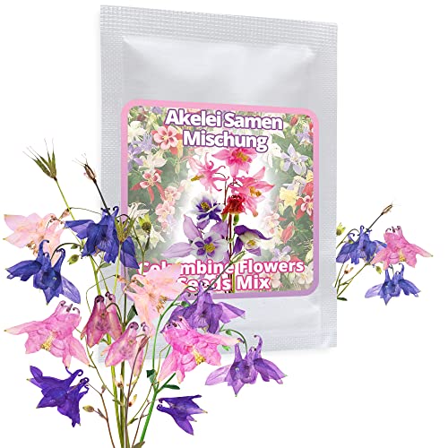 Miscela Colorata Di Aquilegia Circa 50 Semi - Perenne/Resistente