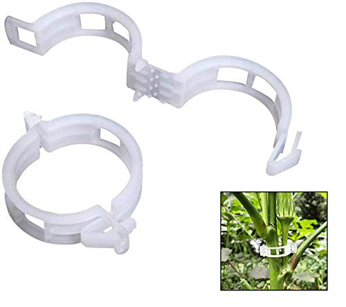 Auvstar Clip Per Piante, Garden Trellis Plant, Pomodoro Verdure Clip Di Fissaggio,Clip A Vite, Vite Clipsplant Vlip Sostegno Pomodori, Peperoni, Vite