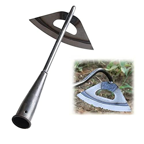 Zappa Da Giardino Per Erbacce, Zappa Cava In Acciaio Inossidabile, Zappa Per Orto, Rastrello Di Diserbo Portatile, Attrezzi Da Giardino Per Piantare O