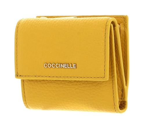 Coccinelle Metallic Soft Wallet Grained Leather Soleado