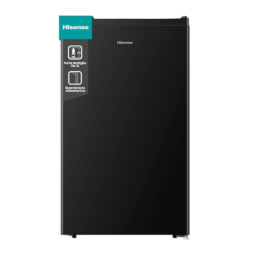 Hisense Mur48092Be Frigorifero Monoporta, Classe Efficienza Energetica E, Nero, 94 Litri, Zona Freezer 0 Star