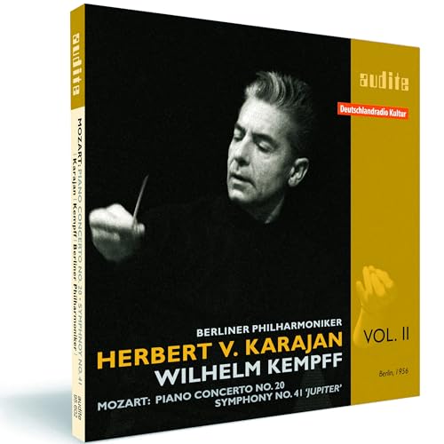 Wolfgang Amadeus Mozart: Edition Von Karajan (Ii) – W. A. Mozart: Piano Concerto No. 20 & Symphony No. 41 ‘Jupiter Symphony’