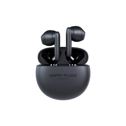 Happy Plugs Auricolare Joy Lite In-Ear Tws Nero