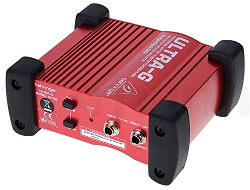 Behringer Gi100 Ultra-G Di-Box Attiva + Simulatore Cabinet 4X12"