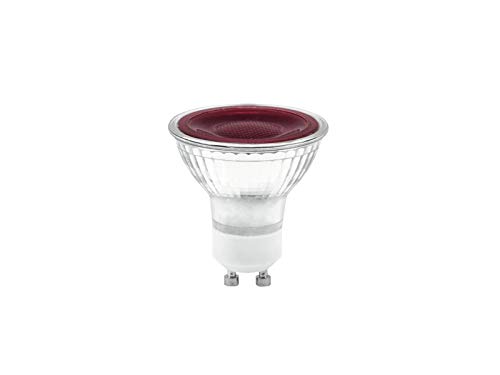 Omnilux 88540647 Lampadina A Led Smd Gu-10, Rosso, 230 V, 7 W