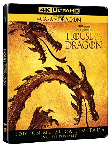 La Casa Del Dragon Temp.1(4K+Bd) Ed. Metálica
