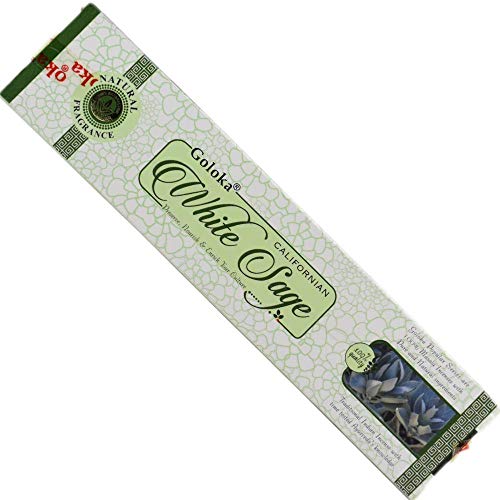 Goloka Californian White Sage Incense Sticks