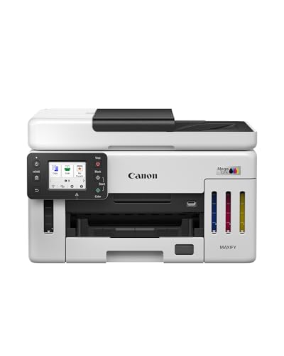 Canon Maxify Gx6150 Stampante Ufficio Compatta – Stampante Con Scanner Multifunzione | Tecnologia Megatank Per Stampe, Copie E Scansioni | Connessione
