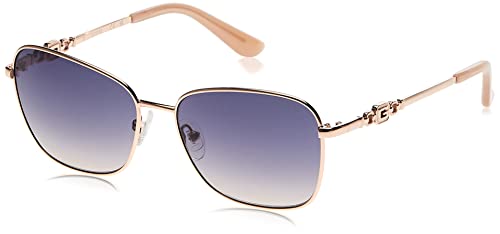 Guess Gu7884 Occhiali, Shiny Rose Gold, 57/16/140 Da Donna, Oro Rosa, Scintillante