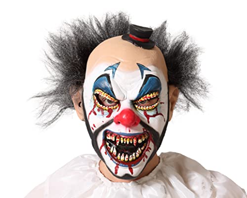 Mascara Halloween Payaso Malefico Latex