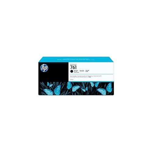 Hp 761 Cm997A, Cartuccia Originale Da 500 Pagine, Compatibile Con Stampanti Designjet, Nero Opaco